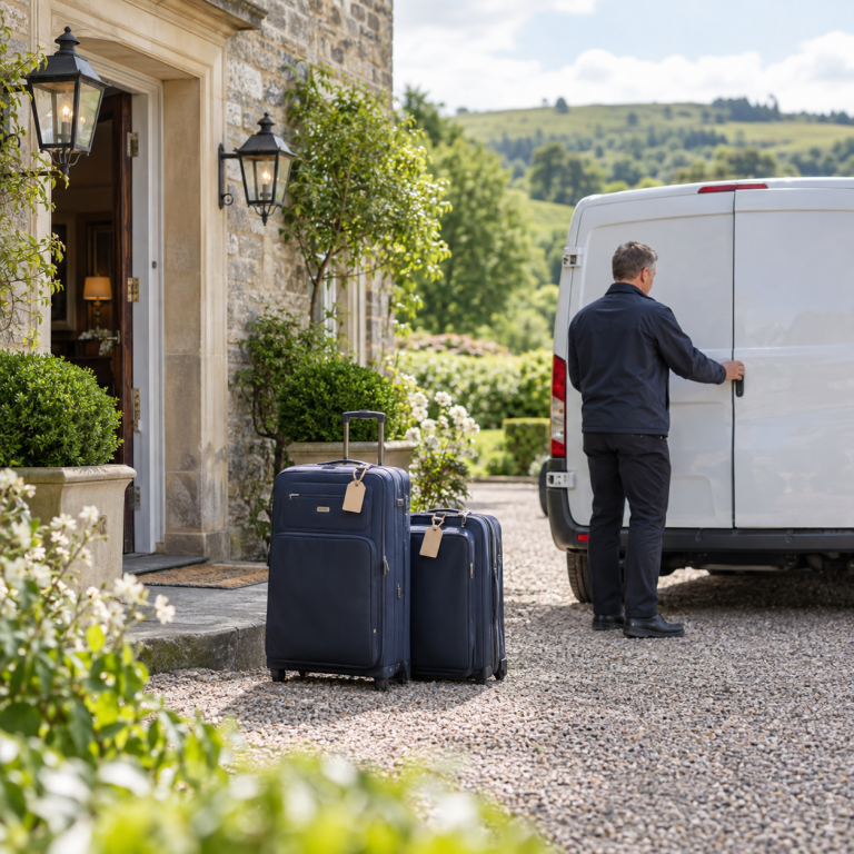 Luggage delivered safely to the next accommodation stop Luggage delivered safely to the next accommodation stop